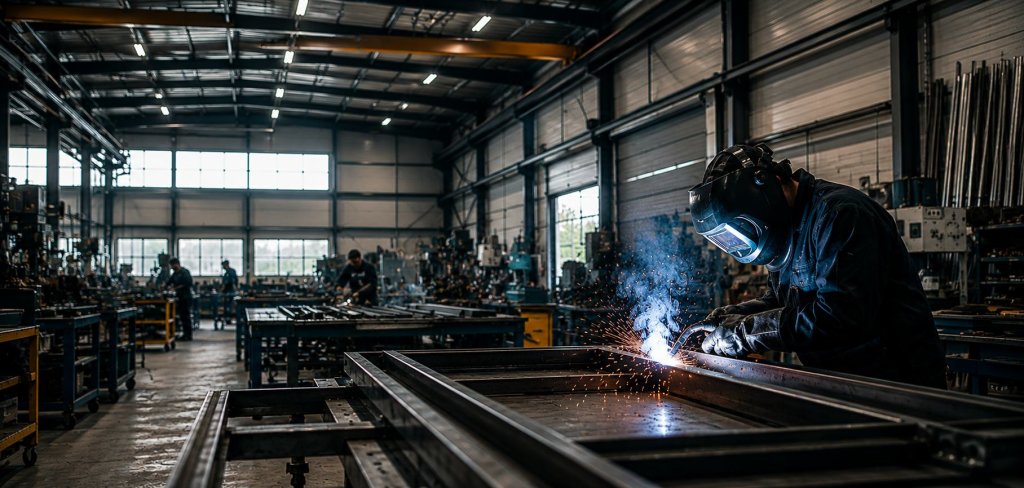 De werkplaats van Knook Metaal in Purmerend